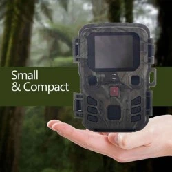 Κάμερα SUNTEK MINI301 για κυνηγούς PIR 20MP 1080p IP65 με ανίχνευση κίνησης εμβέλειας έως 20m