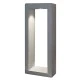 LED φωτιστικό κήπου δαπέδου 5W 230V AC θερμό φως 3000k 130lm τσιμεντένιο μαύρο στεγανό IP65 30000h