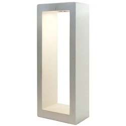 LED φωτιστικό κήπου δαπέδου 5W 230V AC θερμό φως 3000k 150lm τσιμεντένιο λευκό στεγανό IP65 30000h