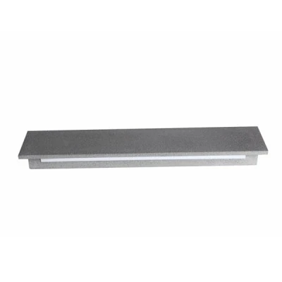 Επίτοιχο γραμμικό LED SMD φωτιστικό 12W θερμό φως 3000k 660lm μαύρο τσιμέντο IP65 30000h