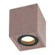 Φωτιστικό οροφής MONTE 1ΧGU10 8,5x8,5xh10cm κόκκινο τσιμεντένιο Φωτιστικό οροφής MONTE 1ΧGU10 8,5x8,5xh10cm κόκκινο τσιμεντένιο