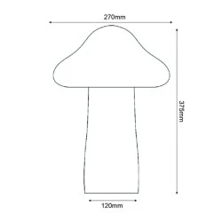 LED SMD φωτιστικό 10W θερμό φως 3000k 850lm 230V AC 30000h μαύρο τσιμεντένιο εξωτερικού χώρου IP65