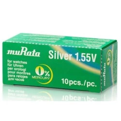 Μπαταρία λιθίου MURATA SR927 για ρολόγια 1.55V No395/399 σε συσκευασία 10 τεμαχίων