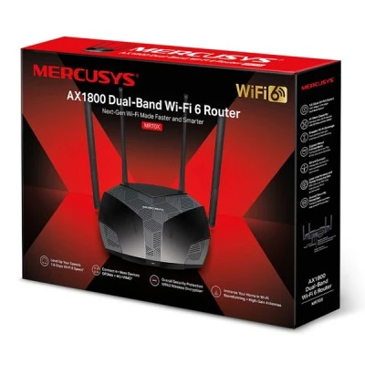 Router MERCUSYS WiFi 6 MR70X AX1800 Dual Band Ver. 1.0 με ταχύτητες WiFi 6 Router MERCUSYS WiFi 6 MR70X AX1800 Dual Band Ver. 1.0 με ταχύτητες WiFi 6