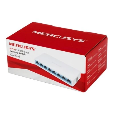 Μεταγωγέας δικτύου Desktop Switch MERCUSYS MS108 8x 10/100 Mbps Ver. 2