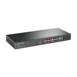 MERCUSYS rackmount switch MS118CP 16x 10/100Mbps PoE+ & 2x Gigabit θύρες UN/1.0