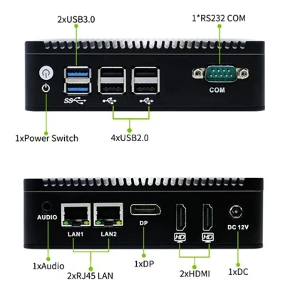 Mini PC Powertech N5 Plus VPN/Firewall Intel J3710 με 8GB RAM Χωρητικότητας 128GB M.2 SSD Mini PC Powertech N5 Plus VPN/Firewall Intel J3710 με 8GB RAM Χωρητικότητας 128GB M.2 SSD