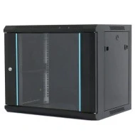 Καμπίνα rack POWERTECH NETW-0001 600 x 450 x 500mm 9U με γυάλινη πόρτα και αφαιρούμενα πλαϊνά