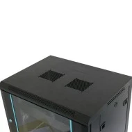 Καμπίνα rack POWERTECH NETW-0001 600 x 450 x 500mm 9U με γυάλινη πόρτα και αφαιρούμενα πλαϊνά