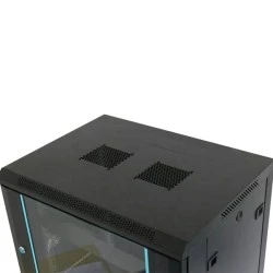 Καμπίνα rack POWERTECH NETW-0001 600 x 450 x 500mm 9U με γυάλινη πόρτα και αφαιρούμενα πλαϊνά