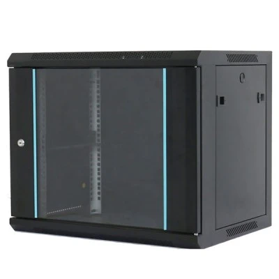 Καμπίνα rack POWERTECH NETW-0001 600 x 450 x 500mm 9U με γυάλινη πόρτα και αφαιρούμενα πλαϊνά