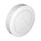 LED Panel Slim Επίτοιχο Στρογγυλό 8W ενδιάμεσο φως 4000K 500lm Λευκό 