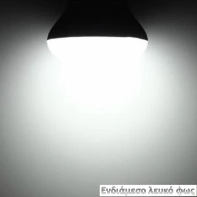 LED Panel Slim Επίτοιχο Στρογγυλό 8W ενδιάμεσο φως 4000K 500lm Λευκό 