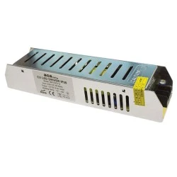 Τροφοδοτικό - led driver αλουμινίου 120W 230VAC στα 12VDC για ταινίες & λάμπες LED μη στεγανό IP20