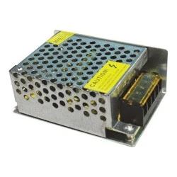 Τροφοδοτικό - led driver αλουμινίου 24W 230VAC στα 12VDC για ταινίες & λάμπες LED μη στεγανό IP20