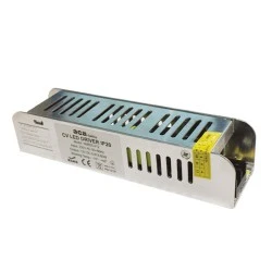 Τροφοδοτικό - led driver αλουμινίου 80W 230VAC στα 12VDC για ταινίες & λάμπες LED μη στεγανό IP20