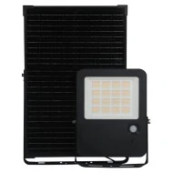 Ηλιακός προβολέας NOREL LED SMD 15W CCT 100° 1900lm με αισθητήρα ημέρας - νύχτας & κίνησης