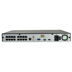 Καταγραφικό UNIARCH  NVR-216S2-P16  H.265/H.264 με ανάλυση 8MP & 16 κανάλια PoE