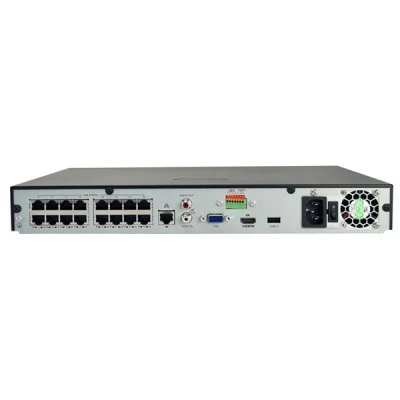 Καταγραφικό UNIARCH  NVR-216S2-P16  H.265/H.264 με ανάλυση 8MP & 16 κανάλια PoE