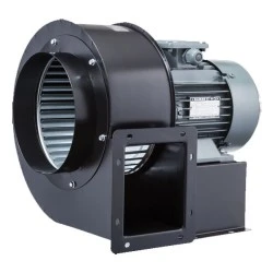 Βεντιλατέρ σαλίγκαρος OBR 200 T -4K τριφασικό 380V 190W 850m³/h  1465rpm Φ118mm AxB125x102mm