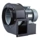 Βεντιλατέρ σαλίγκαρος OBR 200 T -4K τριφασικό 380V 190W 850m³/h  1465rpm Φ118mm AxB125x102mm