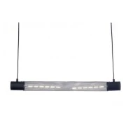 Κρεμαστό φωτιστικό 2ΧΕ27 72x6xh120cm μαύρο μεταλλικό