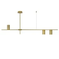 Φωτιστικό οροφής ARISTO 3xGU10 130x12xh53cm μεταλλικό χρυσό