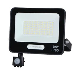 LED προβολέας με αισθητήρα κίνησης 50W με ενδιάμεσο φως 4000K IP65