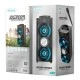 Φορητό ηχείο CELEBRAT OS-01 με ισχύ 10W & μπαταρία 1200mAh Bluetooth FM & LED φωτισμό μαύρο χρώμα Φορητό ηχείο CELEBRAT OS-01 με ισχύ 10W & μπαταρία 1200mAh Bluetooth FM & LED φωτισμό μαύρο χρώμα