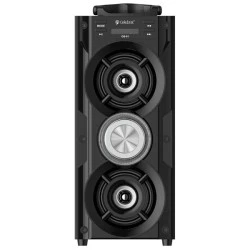 Φορητό ηχείο CELEBRAT OS-01 με ισχύ 10W & μπαταρία 1200mAh Bluetooth FM & LED φωτισμό μαύρο χρώμα