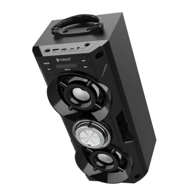 Φορητό ηχείο CELEBRAT OS-01 με ισχύ 10W & μπαταρία 1200mAh Bluetooth FM & LED φωτισμό μαύρο χρώμα Φορητό ηχείο CELEBRAT OS-01 με ισχύ 10W & μπαταρία 1200mAh Bluetooth FM & LED φωτισμό μαύρο χρώμα