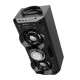 Φορητό ηχείο CELEBRAT OS-01 με ισχύ 10W & μπαταρία 1200mAh Bluetooth FM & LED φωτισμό μαύρο χρώμα Φορητό ηχείο CELEBRAT OS-01 με ισχύ 10W & μπαταρία 1200mAh Bluetooth FM & LED φωτισμό μαύρο χρώμα