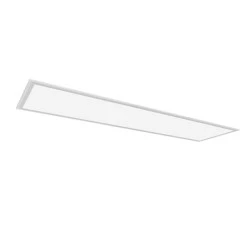 Led panel λευκό παραλληλόγραμμο 48W 230V AC θερμό λευκό φως 3000k 4600lm 295X1195X32mm