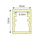 Προφίλ πλαστικό WREN P144 13x10mm επίτοιχο στεγανό IP65 με οπάλ κάλυμμα για λωρίδες LED