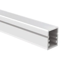 Προφίλ πλαστικό WREN P144 13x10mm επίτοιχο στεγανό IP65 με οπάλ κάλυμμα για λωρίδες LED