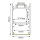 Προφίλ αλουμινίου SIEN P288 88x50mm 2m επίτοιχης τοποθέτησης με οπάλ κάλυμμα για λωρίδες LED Προφίλ αλουμινίου SIEN P288 88x50mm 2m επίτοιχης τοποθέτησης με οπάλ κάλυμμα για λωρίδες LED