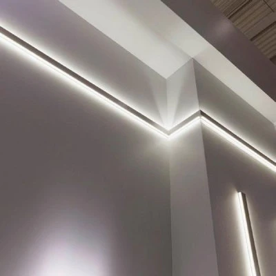 Προφίλ αλουμινίου UPDOWN P50N 50x18mm επίτοιχης τοποθέτησης με οπάλ κάλυμμα για λωρίδες LED Προφίλ αλουμινίου UPDOWN P50N 50x18mm επίτοιχης τοποθέτησης με οπάλ κάλυμμα για λωρίδες LED