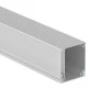 Προφίλ αλουμινίου CALLA 53x60mm επίτοιχης τοποθέτησης με οπάλ κάλυμμα για λωρίδες LED