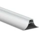 Προφίλ αλουμινίου PROJE επίτοιχο 90x45.5mm για ταινίες LED με οπάλ κάλυμμα