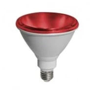 Λάμπα led PAR38 E27 15W 230V AC κόκκινο φως δέσμης 110° 1150lm στεγανή IP65