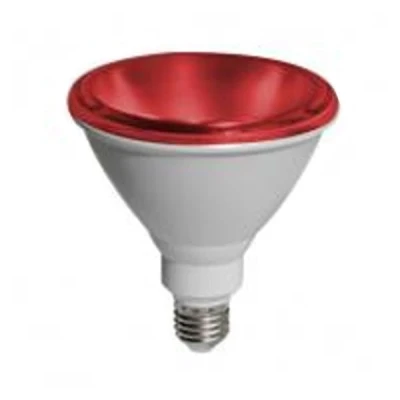 Λάμπα led PAR38 E27 15W 230V AC κόκκινο φως δέσμης 110° 1150lm στεγανή IP65