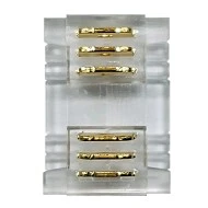 Συνδετήρας για COB RGB CCT LED Ταινία 12mm PCB 6Pin Χωρίς Σκοτεινά Σημεία