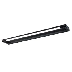Φωτιστικό λουτρού - πίνακα LED 15W BATI ενδιάμεσο χρώμα φωτός 4000Κ 975lm μεταλλικό μαύρο 810x100x25mm