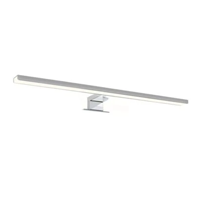 LED φωτιστικό επίπλου μπάνιου VOIR 8W θερμό φως 3000k 520lm χρώμιο μεταλλικό 50x4x10,5cm IP44