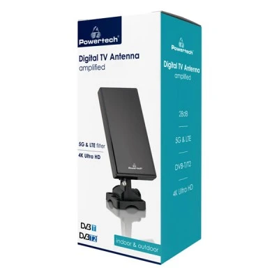 Ψηφιακή κεραία POWERTECH PT-1005 5G & LTE εσωτερικού & εξωτερικού χώρου 28dB