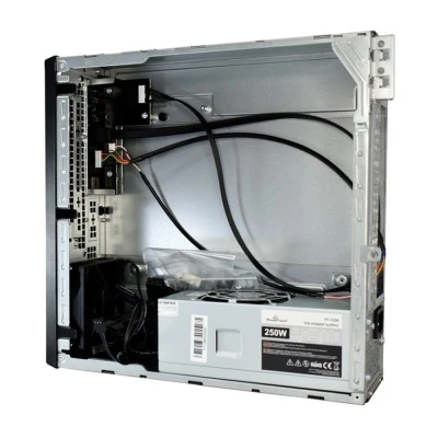 Κουτί Powertech PC Case PT-1098 με 250W PSU, για μητρικές Mini-ITX, 280x93x290mm, μαύρο