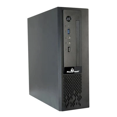 Κουτί Powertech PC Case PT-1098 με 250W PSU, για μητρικές Mini-ITX, 280x93x290mm, μαύρο