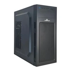 Κουτί PC Case Powertech PT-1168 με 550W PSU, για μητρικές ATX, 120mm Fan, USB 3.0, Μαύρο 