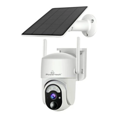 Smart ηλιακή κάμερα POWERTECH PT-1177 με ανάλυση 4MP WiFi με καταγραφή σε κάρτα SD, PTZ στεγανή IP65 Smart ηλιακή κάμερα POWERTECH PT-1177 με ανάλυση 4MP WiFi με καταγραφή σε κάρτα SD, PTZ στεγανή IP65