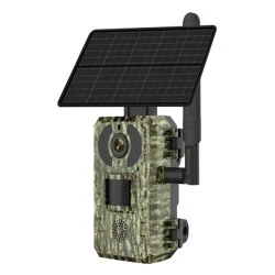 Smart ηλιακή κάμερα κυνηγού POWERTECH  PT-1178  με ανάλυση 4MP σύνδεση 4G PIR SD στεγανή IP66